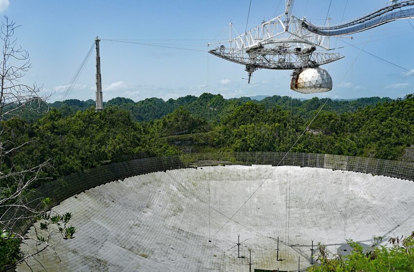  Le télescope Arecibo s’est effondré